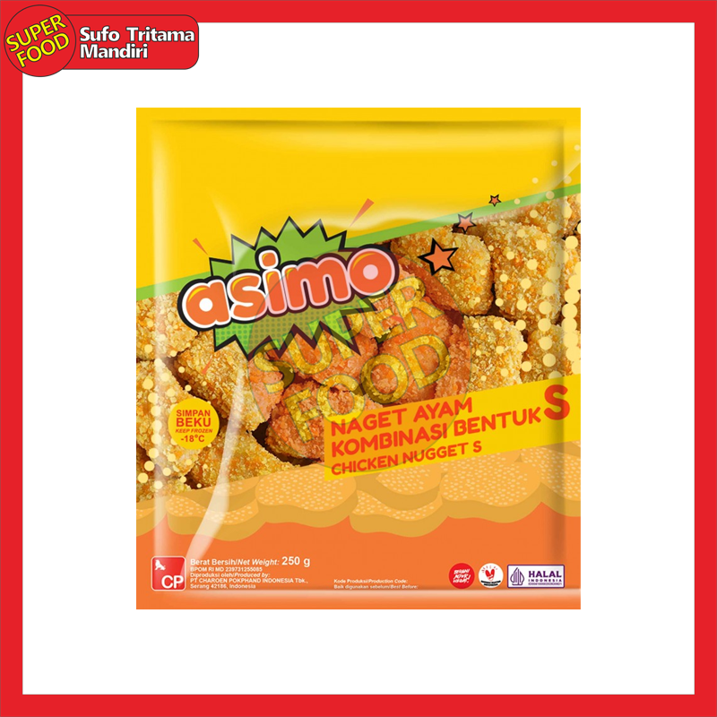 Asimo Naget Ayam Bentuk S