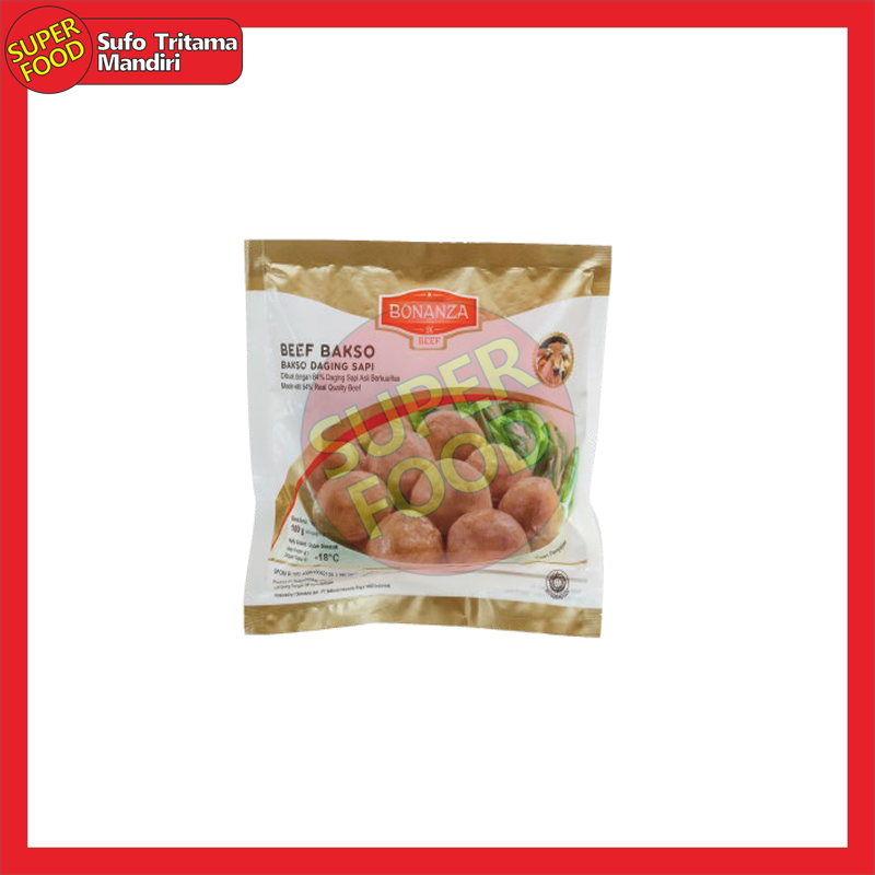 Bonanza Beef Bakso Gold 180gr
