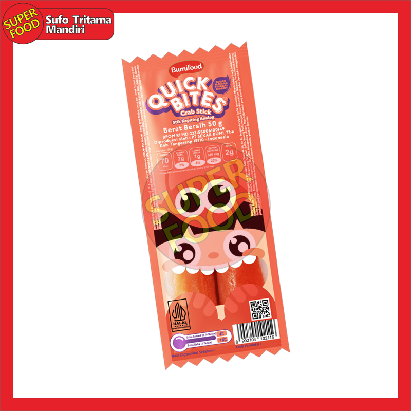 BumiFood Quick Bites Crab Stick