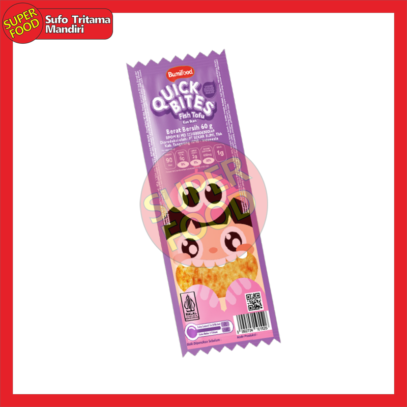 BumiFood Quick Bites Fish Tofu