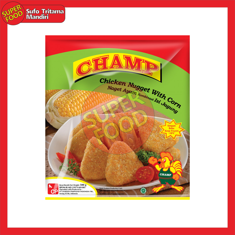 Champ Chicken Nugget With Corn