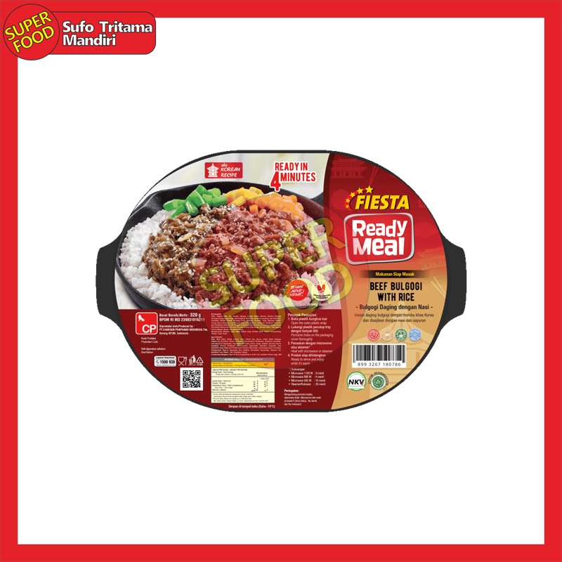 Fiesta Ready Meal Beef Bulgogi With Rice