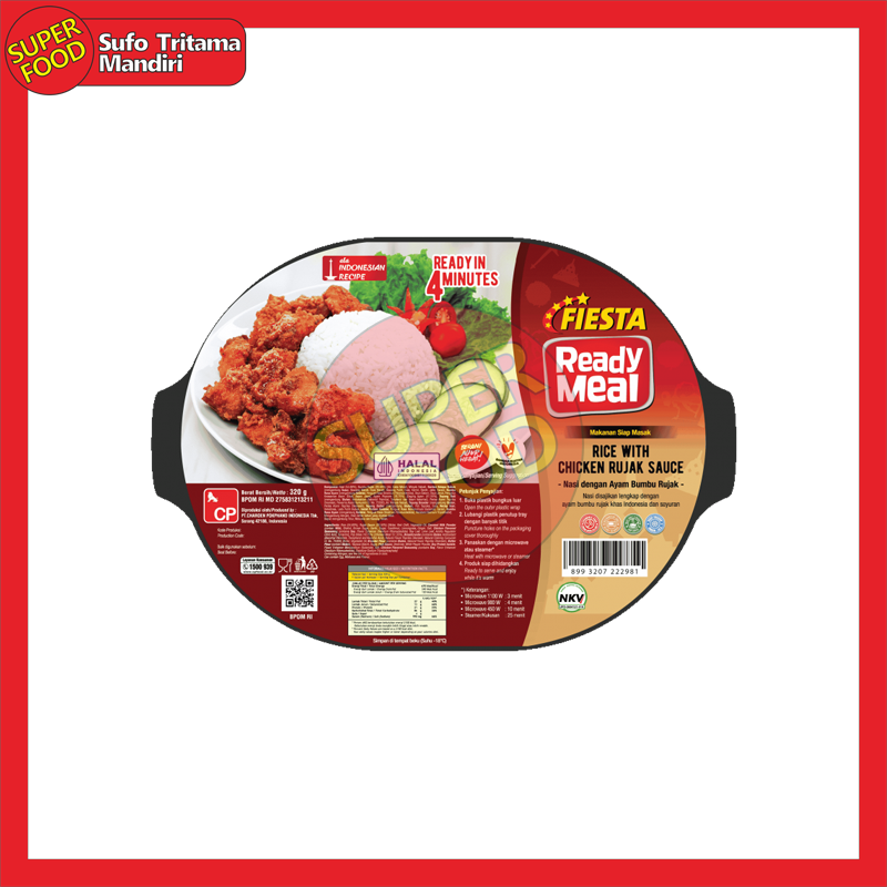 Fiesta Ready Meal Rice with Chicken Rujak