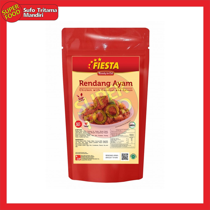 Fiesta Ready To Eat Rendang Ayam