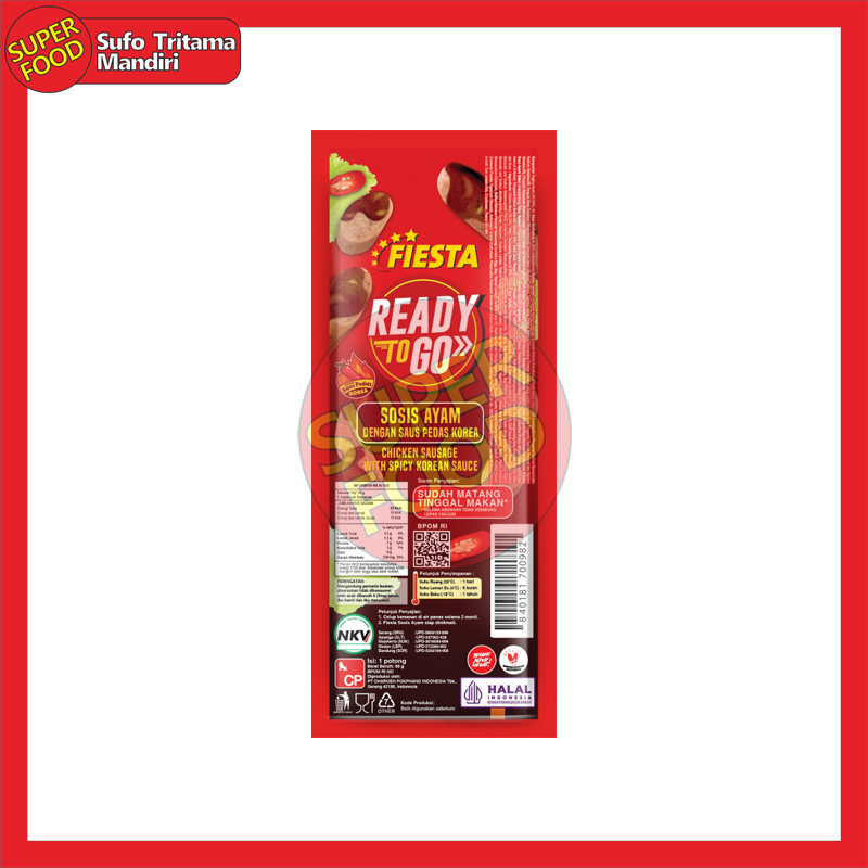 Fiesta Ready To Go Sausage with Spicy Korean Sauce