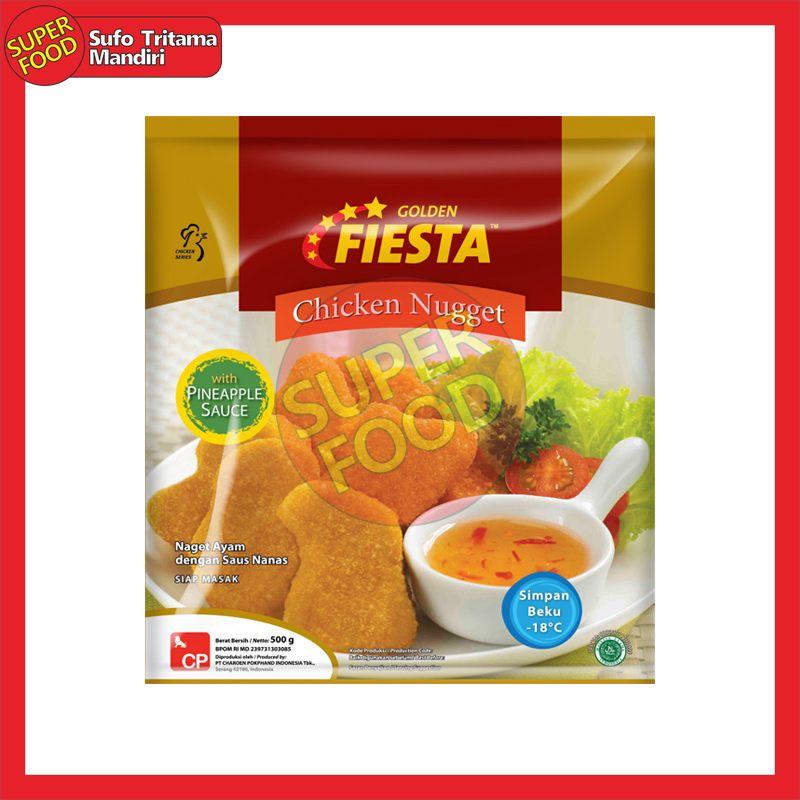 Golden Fiesta Nugget With Pineapple Sauce
