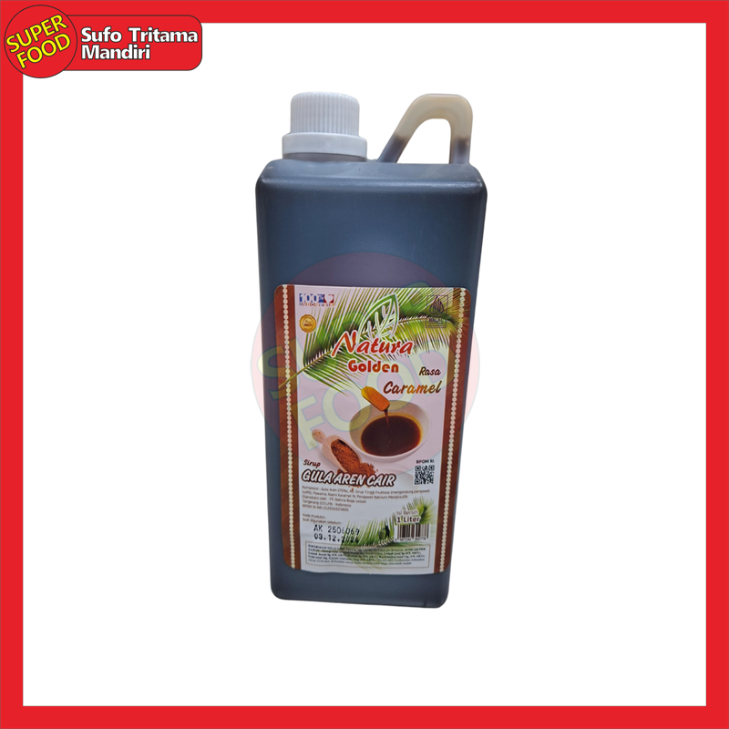 Natura Golden Gula Aren Caramel 1liter