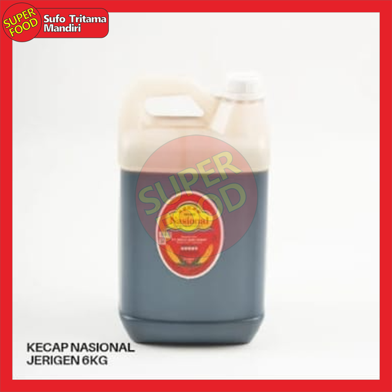 Kecap Nasional Jerigen 6kg
