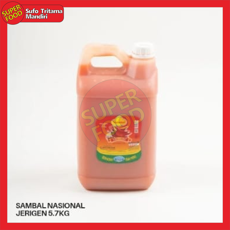 Sambal Nasional Jerigen 5.7kg