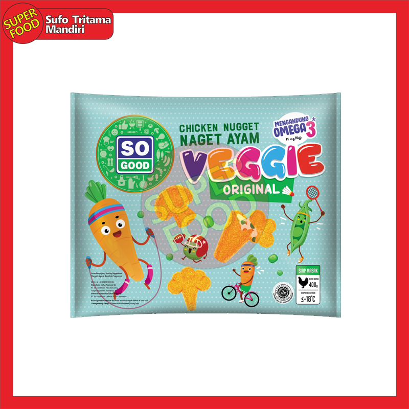 So Good Chicken Nugget Ayam Veggie